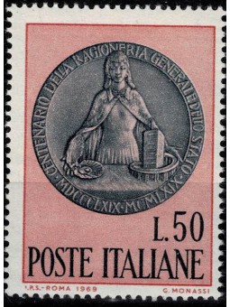 1969 REPUBBLICA ITALIANA N....