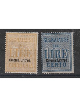 1903 ERITREA SEGNATASSE...
