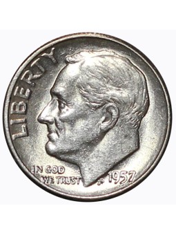 1957 USA ROOSVELT SILVER...