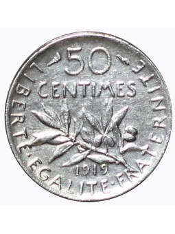 1919 FRANCIA 50 CENTIMES...