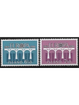 1984 ISLANDA - EUROPA CEPT...