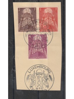 1957 LUSSEMBURGO CEPT 3...