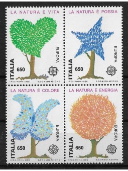 1986 - ITALIA - EUROPA CEPT...