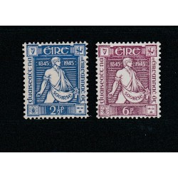 1945 IRLANDA THOMAS DAVIS 2 VALORI 2 MF51547