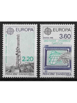 1988 ANDORRA FR. EUROPA...