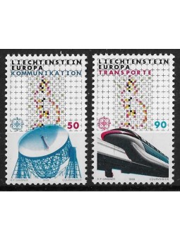 1988 LIECHTENSTEIN EUROPA...