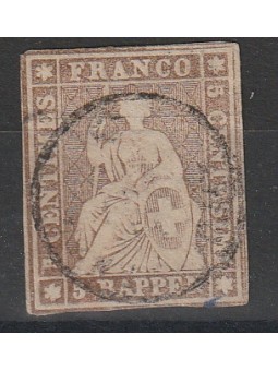 1854-62 SVIZZERA ALLEGORIA...