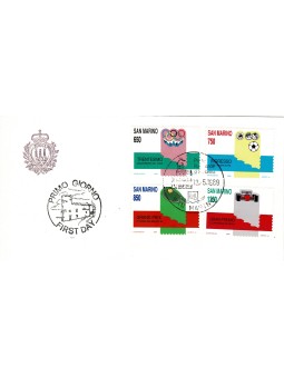 1989 FDC LIBERTAS...