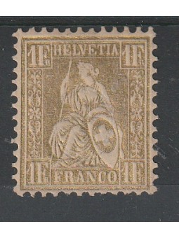 1862 SVIZZERA ALLEGORIA...