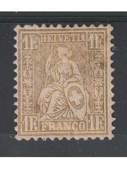 1862 SVIZZERA ALLEGORIA...