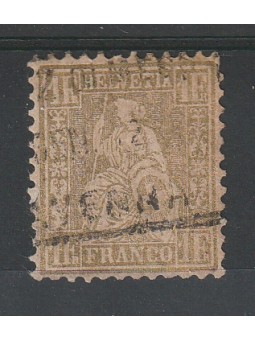 1862 SVIZZERA ALLEGORIA...