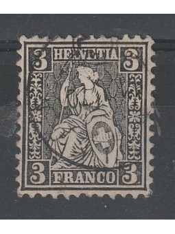 1862 SVIZZERA ALLEGORIA...