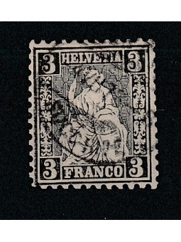 1862 SVIZZERA ALLEGORIA...