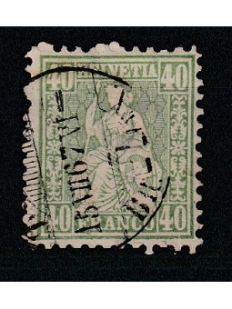 1862 SVIZZERA ALLEGORIA...