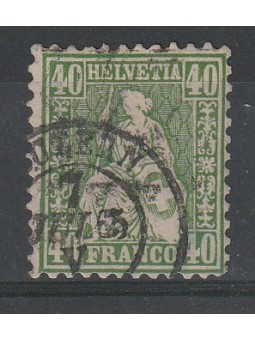 1862 SVIZZERA ALLEGORIA...