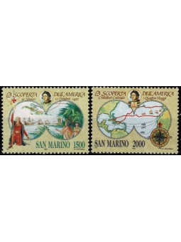 1992 SAN MARINO N. 1334 /...