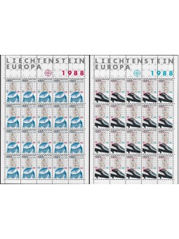 1988 LIECHTENSTEIN EUROPA...
