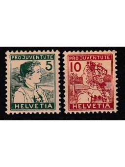 1915 SVIZZERA PRO JUVENTUTE...