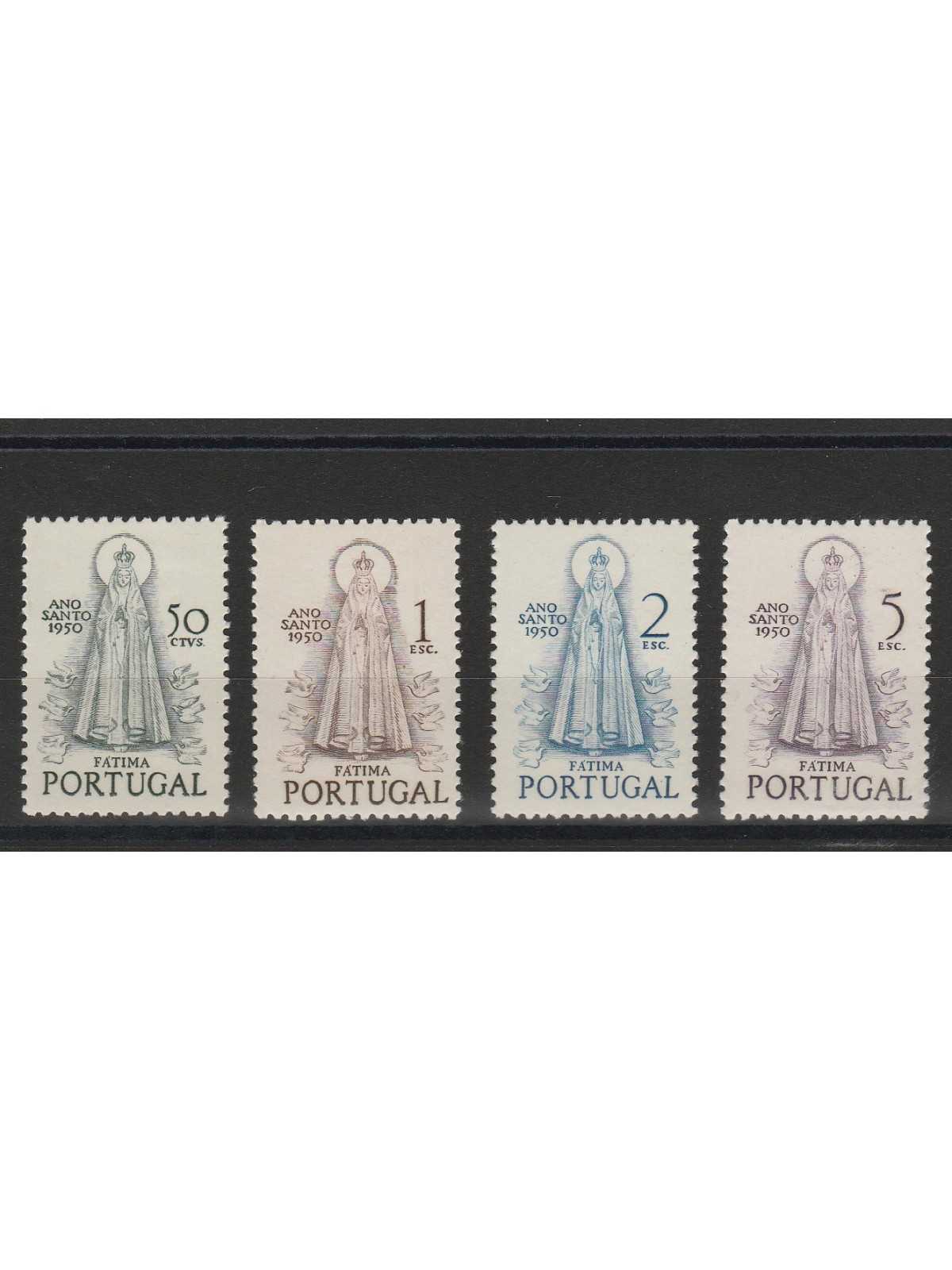 1950 PORTOGALLO PORTUGAL ANNO SANTO 4 VALORI MLH MF51608
