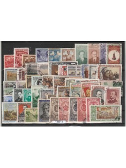 RUSSIA LOTTO 50 FRANCOBOLLI...