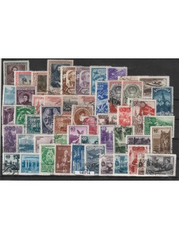 RUSSIA LOTTO 50 FRANCOBOLLI...