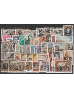 RUSSIA LOTTO 50 FRANCOBOLLI...