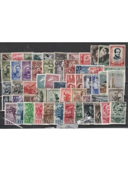 RUSSIA LOTTO 50 FRANCOBOLLI...