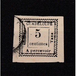 GUADALUPA GUADELOUPE 1884 SEGNATASSE 1 V YVERT 6 MF51659