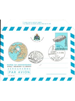 1986 SAN MARINO AEROGRAMMA...