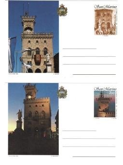 1994 SAN MARINO CARTOLINE...