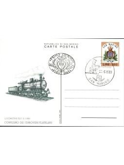 1983 SAN MARINO CARTOLINA...