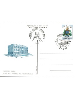 1983 SAN MARINO CARTOLINA...