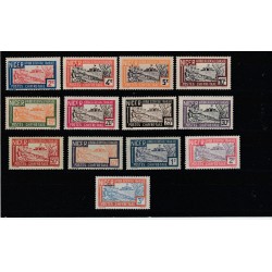 NIGER 1927 SEGNATASSE VEDUTA 13 VAL MNH MF 51643