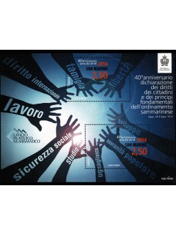 2014 SAN MARINO N. BF 132...