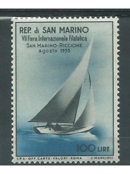1955 SAN MARINO 7 GIORNATA FILATELICA 1 VAL MNH MF50040