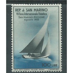 1955 SAN MARINO 7 GIORNATA FILATELICA 1 VAL MNH MF50040