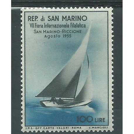 1955 SAN MARINO 7 GIORNATA FILATELICA 1 VAL MNH MF50040