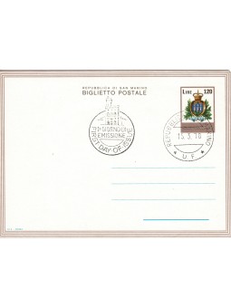 1978 SAN MARINO BIGLIETTO...