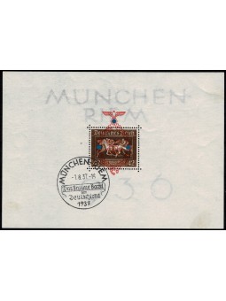 1937 GERMANIA REICH N. BF 7...