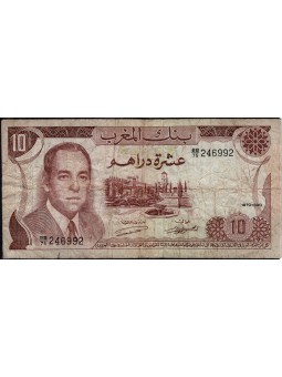 MAROCCO 1970 BANCONOTA 10...