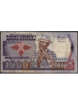 MADAGASCAR BANCONOTA 1000...