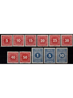 1916 AUSTRIA SEGNATASSE...