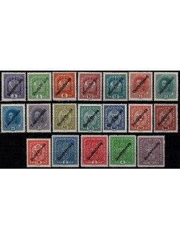 1918 AUSTRIA SERIE EFFIGIE...