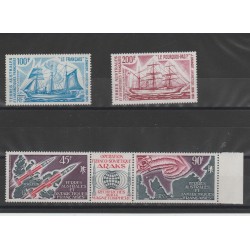 1975 TAAF TER ANTARTICO FRANCESE 4 VAL MNH MF51890