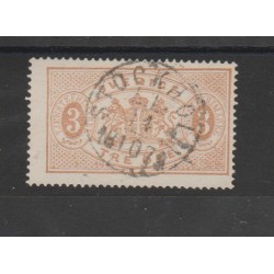 1874/86 SVEZIA SERVIZIO N 1B - 1 V USATO MF51857