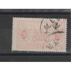 1874/86 SVEZIA SERVIZIO N 7B - 1 V USATO MF51875