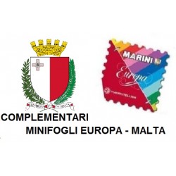 MALTA 2001 AGGIORNAMENTO MARINI MINIFOGLI EUROPA MOD. EUROPA NUOVI