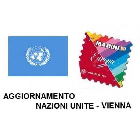 NAZIONI UNITE O.N.U. VIENNA 1991 AGGIORNAMENTO MARINI MOD. EUROPA NUOVI
