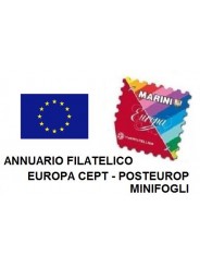 EUROPA CEPT 2000 POSTEUROP MINIFOGLI AGGIORNAMENTO MARINI MOD. EUROPA NUOVI