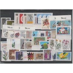 1983 GERMANIA FEDERALE ANNATA COMPLETA 35 VALORI NUOVI MF3542